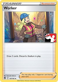 Worker - Prize Pack Series Cards - Pokemon card