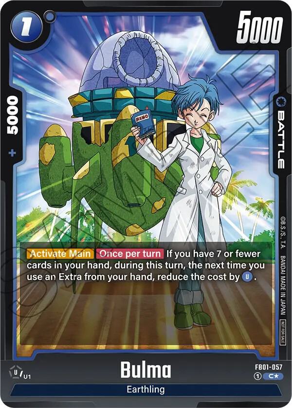 フュージョンワールド　ブルマ　アルバト　プロモ Bulma (Tournament Pack 01) - Tournament and Championship Promos