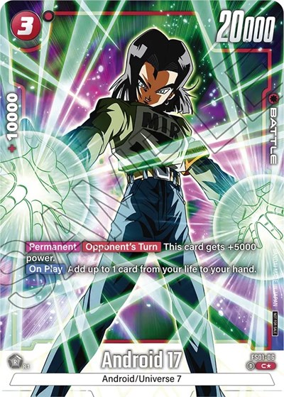 Android 17 (Tournament Pack -Winner- 01) card