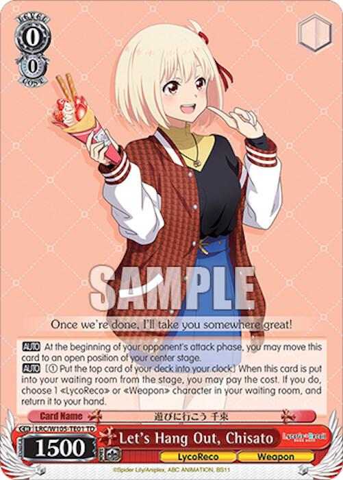 Let's Hang Out, Chisato