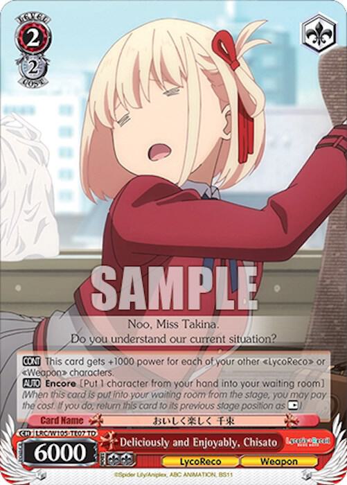 Deliciously and Enjoyably, Chisato