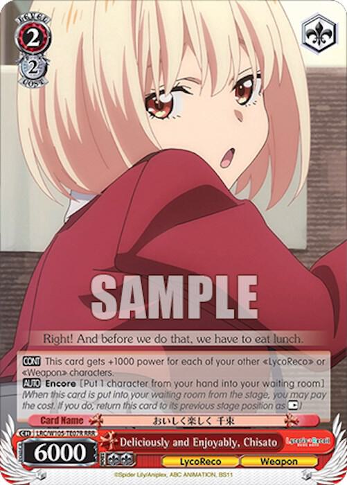 Deliciously and Enjoyably, Chisato (RRR)