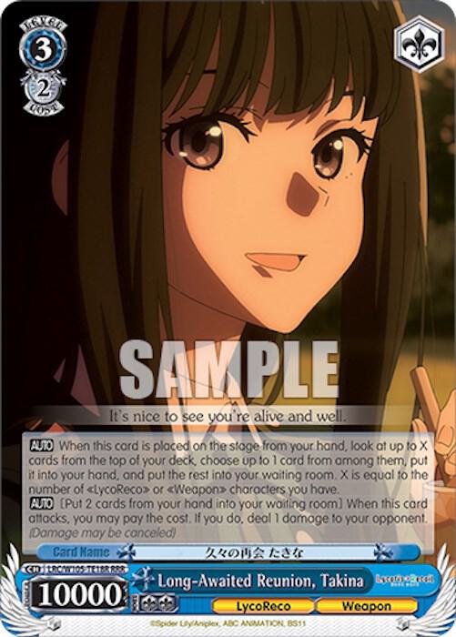 Long-Awaited Reunion, Takina (RRR)