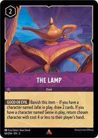 The Lamp - Into the Inklands - Lorcana card