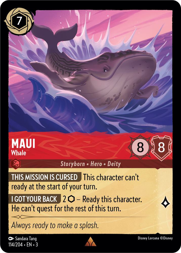 Maui - Whale - Into the Inklands - Disney Lorcana - TCGplayer.com