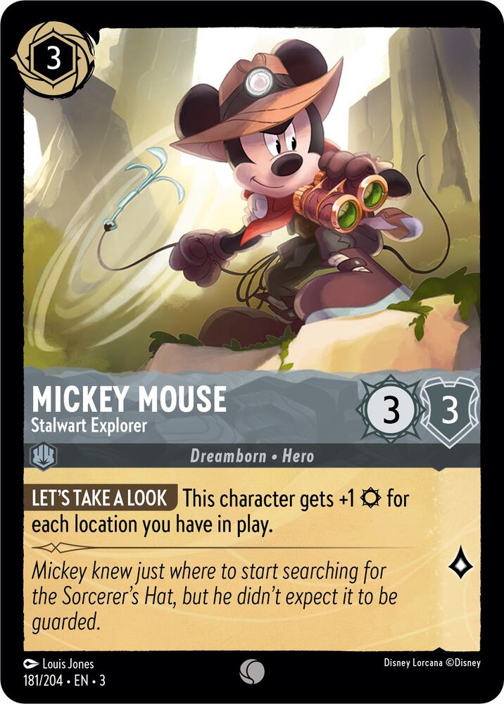 Mickey Mouse - Stalwart Explorer - Into the Inklands - Disney
