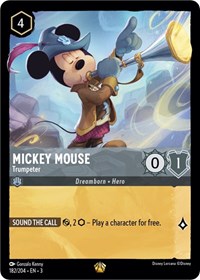 Mickey Mouse - Trumpeter (Into the Inklands)