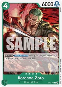 Roronoa Zoro - ST12-008