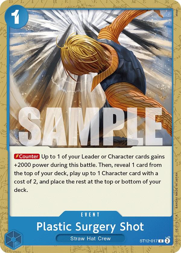 Plastic Surgery Shot onepiece card