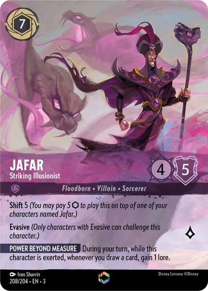 ディズニーロルカナ ジャファー エンチャンテッド Jafar - Striking Illusionist (Enchanted) - Into the Inklands