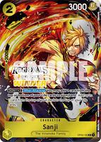 サンサン　トレカ Sanji (Offline Regional 2024) [Winner] - One Piece Promotion Cards