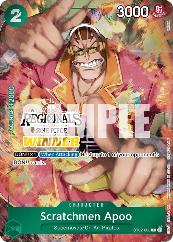 Scratchmen Apoo (Online Regional 2024) [Winner] - One Piece