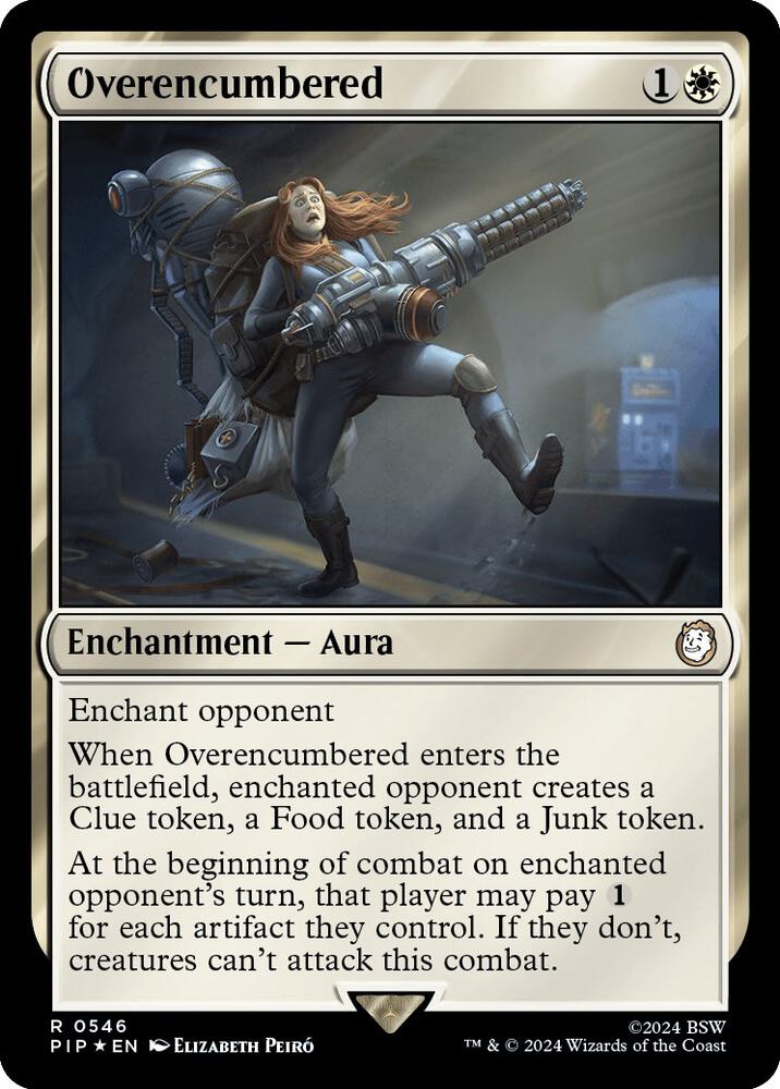 Overencumbered (Surge Foil) 546 card