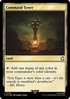 統率の塔　サージfoil mtg pip Command Tower (Surge Foil) - Universes Beyond: Fallout - Magic