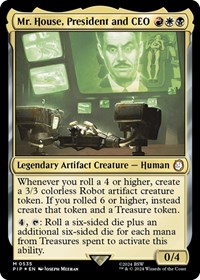 Mr. House, President and CEO (Surge Foil) (Foil)