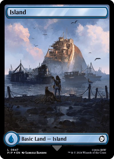 Island 0847 Surge Foil