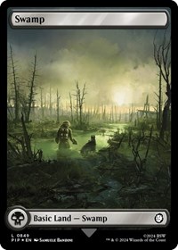 Swamp (0849) (Surge Foil) (Foil)