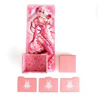 2B MINE Faux Leather Deck Box with Magnetic Dice Tray YoRHart Pink