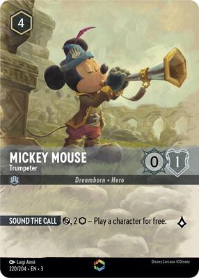 Mickey Mouse - Trumpeter