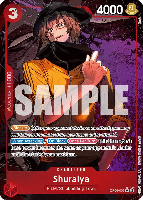 ワンピース RT-81266 Shuraiya (Alternate Art) - Wings of the Captain - One Piece
