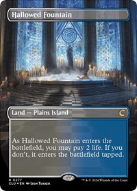 Hallowed Fountain (Borderless)
