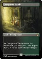 Overgrown Tomb (Borderless) - Ravnica: Clue Edition - Magic
