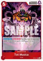 OITOMA【GOODS+Music Card】 Tot Musica - Wings of the Captain - One Piece Card Game