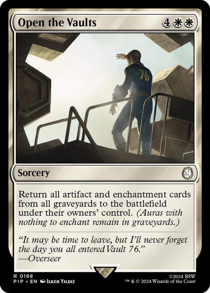 Open the Vaults - Universes Beyond: Fallout - Magic: The Gathering