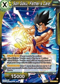Son Goku, Father's Care card art