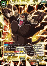 Great Ape Son Gohan, Raging Power card art