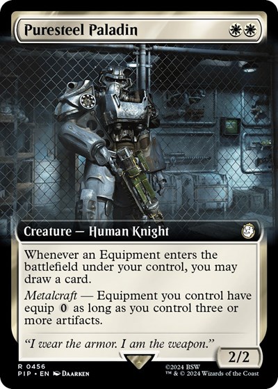 Puresteel Paladin Extended Art