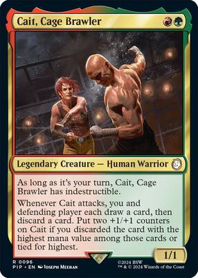 Cait, Cage Brawler
