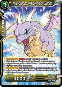 Hire-Dragon, Helping Son Gohan card art