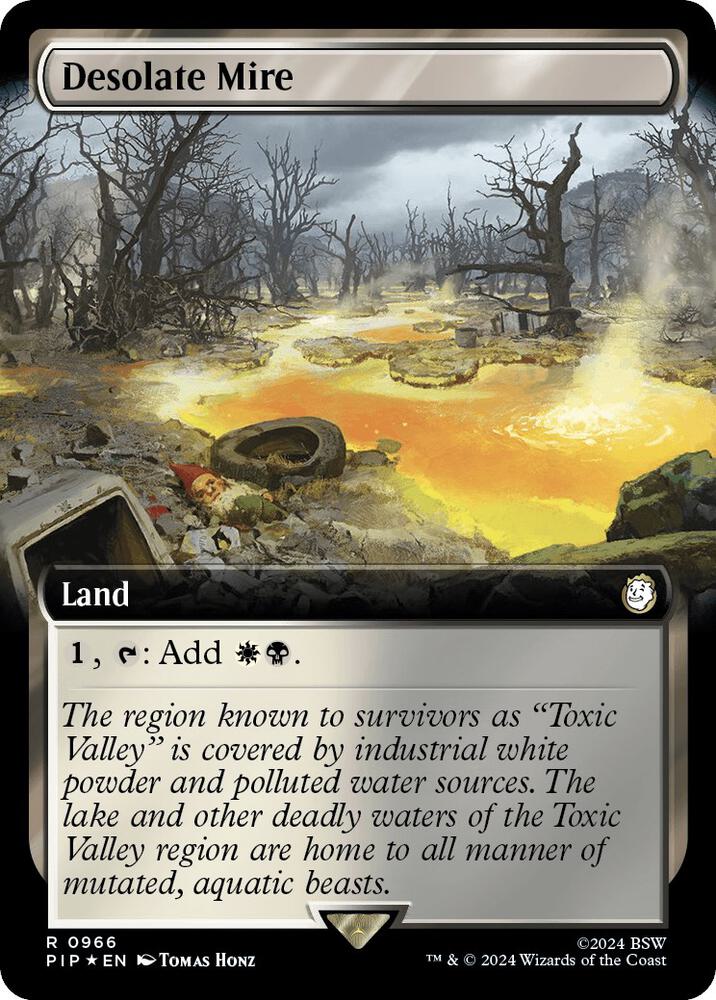 Desolate Mire (Extended Art) (Surge Foil) 966 card