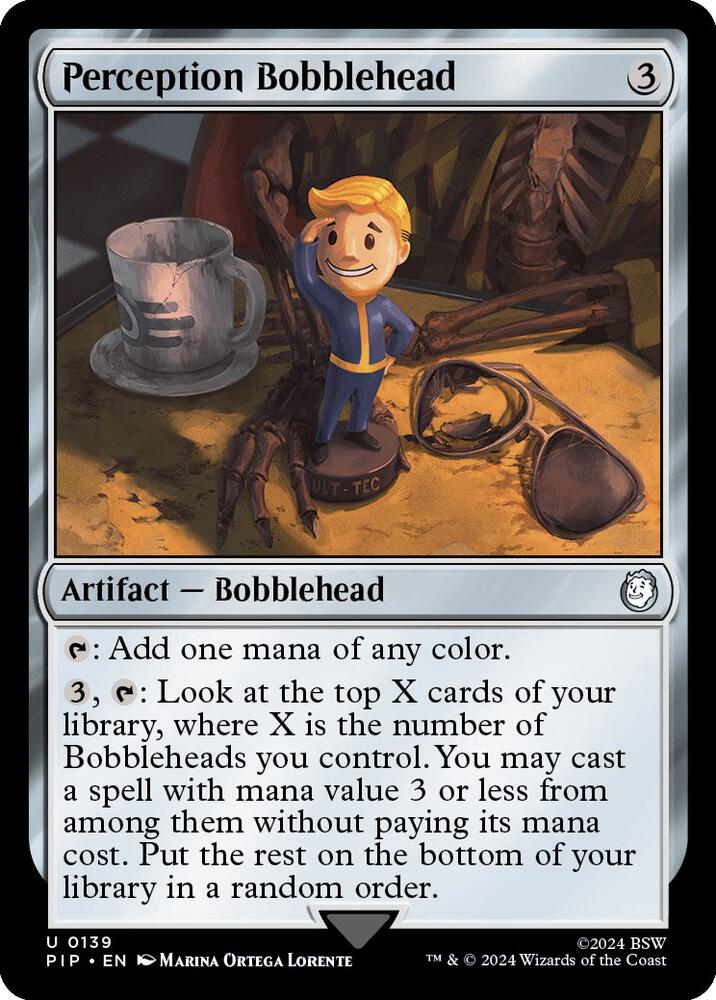 Perception Bobblehead - Universes Beyond: Fallout - Magic: The