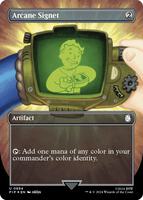 その他 GA Arcane Sight PTM UR Foil Arcane Signet (Borderless) (Surge Foil) - Universes Beyond