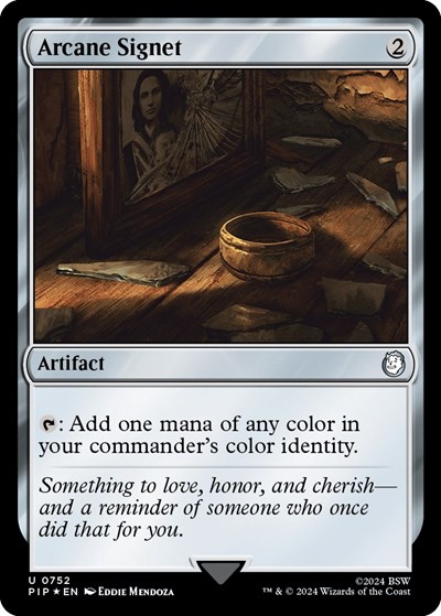 Arcane Signet Surge Foil