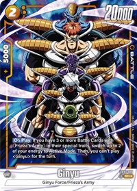 Ginyu - FB01-109 (Alternate Art) - Awakened Pulse