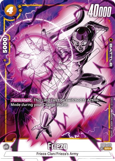 Frieza - FB01-129 (Alternate Art) card