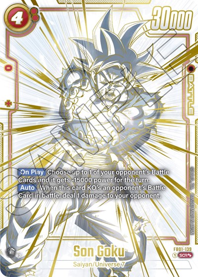 Son Goku - FB01-139 (Super Alternate Art) Awakened Pulse Secret Rare Dragon Ball card — value and price