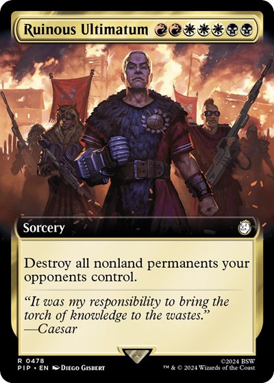 Ruinous Ultimatum Extended Art