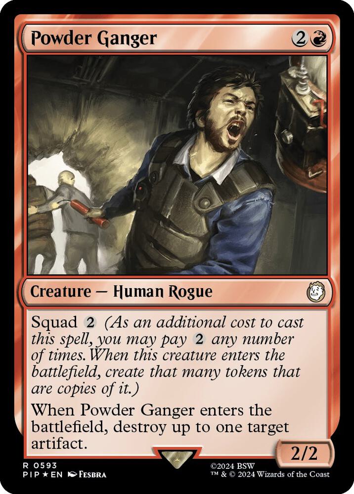 Powder Ganger (Surge Foil) 593 card
