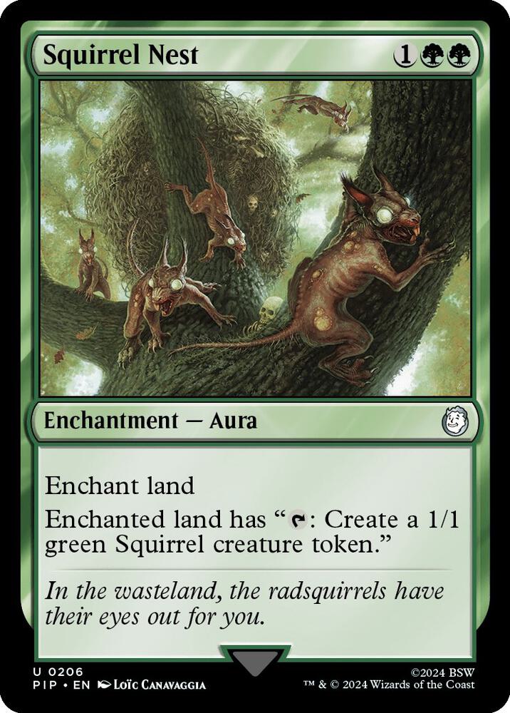 Squirrel Nest - Universes Beyond: Fallout - Magic: The Gathering