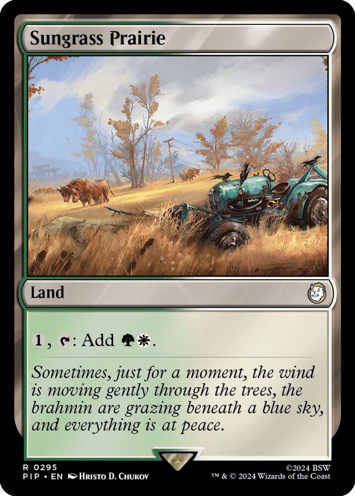 Sungrass Prairie 295 card