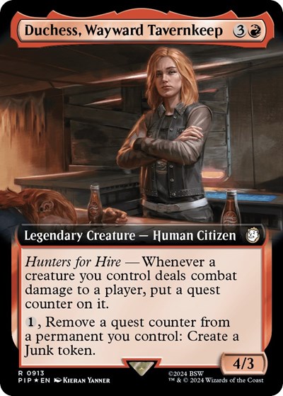 Duchess Wayward Tavernkeep Extended Art Surge Foil
