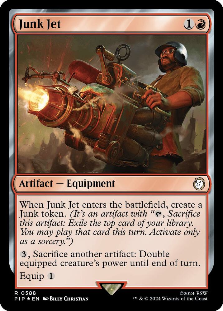 Junk Jet (Surge Foil) 588 card