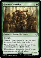Gunner Conscript - Universes Beyond: Fallout - Magic: The