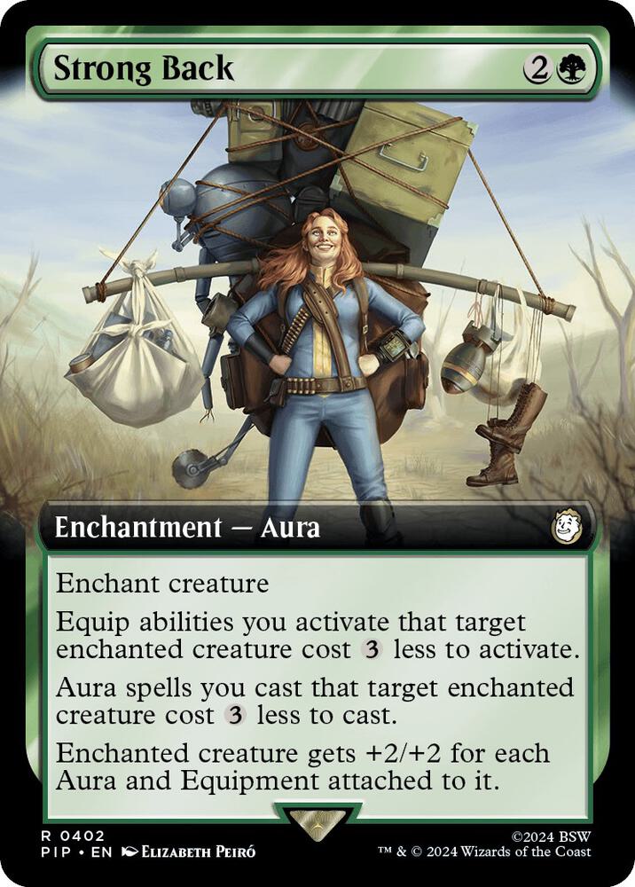 Strong Back (Extended Art) 402 card