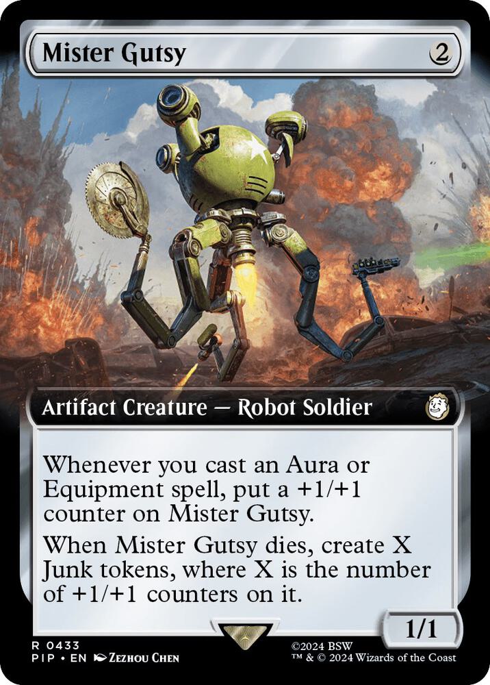 Mister Gutsy (Extended Art) 433 card