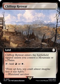 Clifftop Retreat (Extended Art)